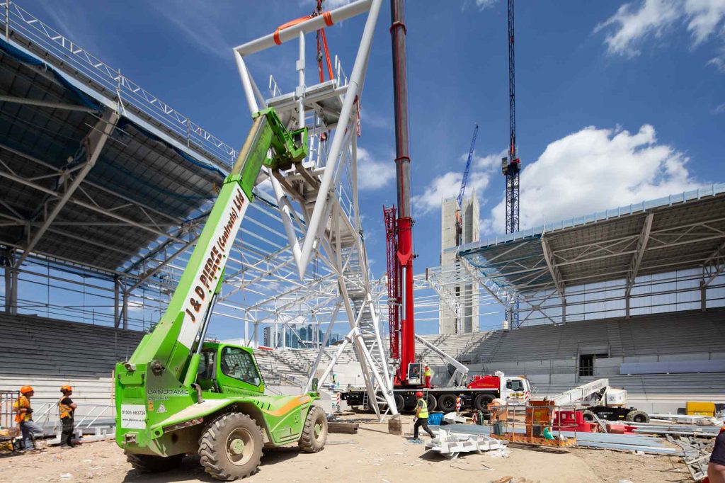 Panoramic-120.10-Telehandler-on-construction-site-by-uk-construction-photography