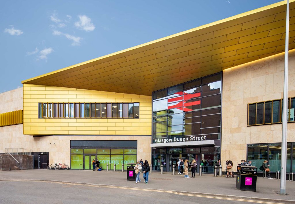 Queen Street Railway Station Glasgow civil engineering photography transport infrastructure