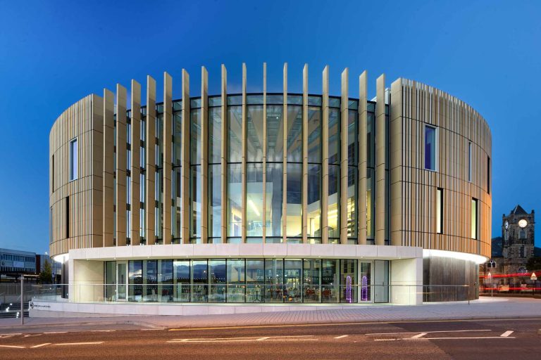 The Word National Centre Written Word South Shields architectural photography by James Thompson - RIBA Building of the Year 2017 winner and RICS Project of the Year showcasing cultural architecture excellence